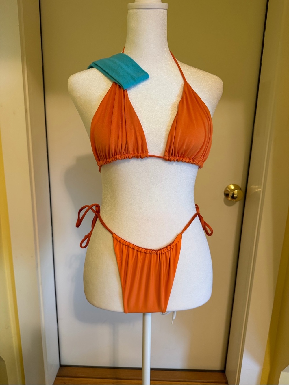 Orange bikini